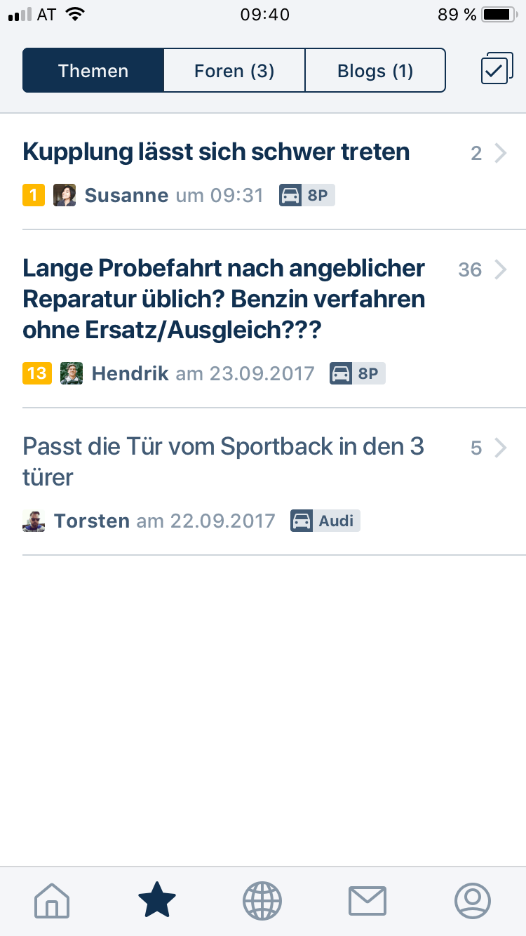Motor-Talk App Screenshot